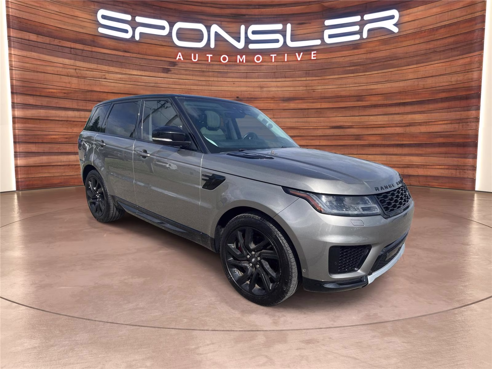 2020 Indus Silver Metallic Land Rover Range Rover Sport HSE AWD SUV