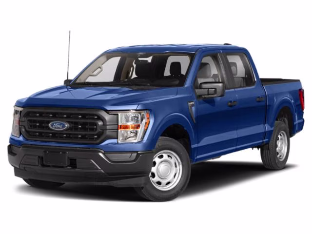 2023 Atlas Blue Ford F-150 XL 4X4 Truck