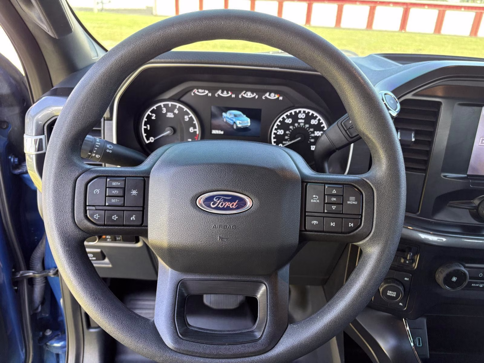 2023 Atlas Blue Ford F-150 XL 4X4 Truck