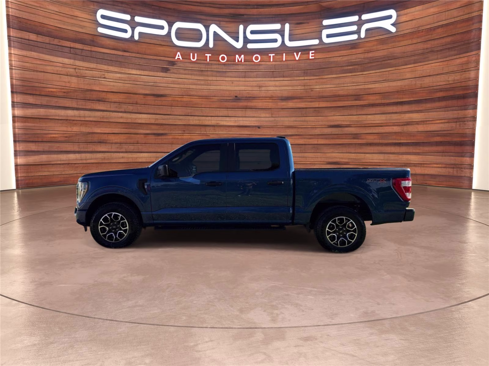 2023 Atlas Blue Ford F-150 XL 4X4 Truck