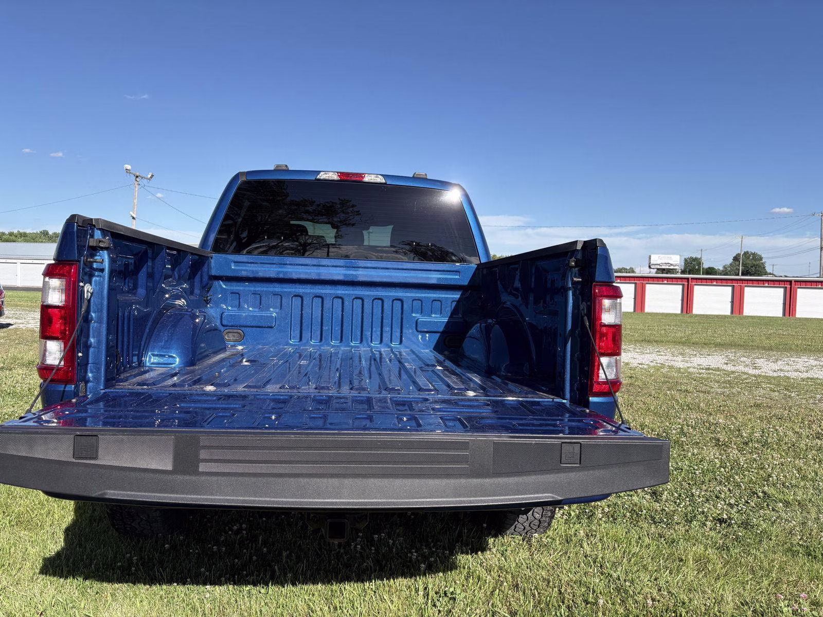 2023 Atlas Blue Ford F-150 XL 4X4 Truck