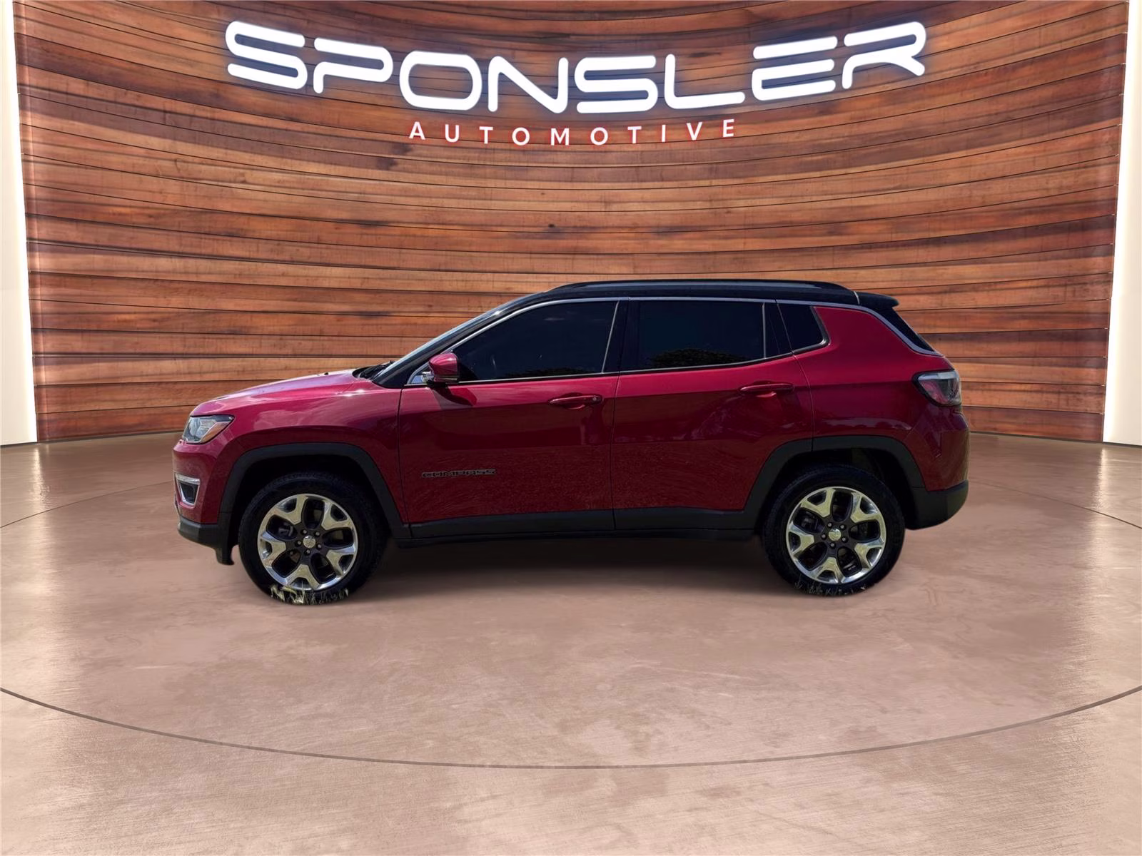 2019 Redline Pearlcoat Jeep Compass Limited 4X4 SUV