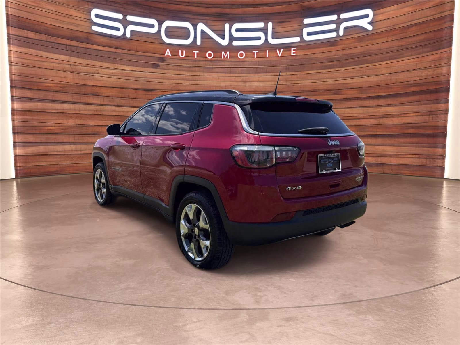 2019 Redline Pearlcoat Jeep Compass Limited 4X4 SUV