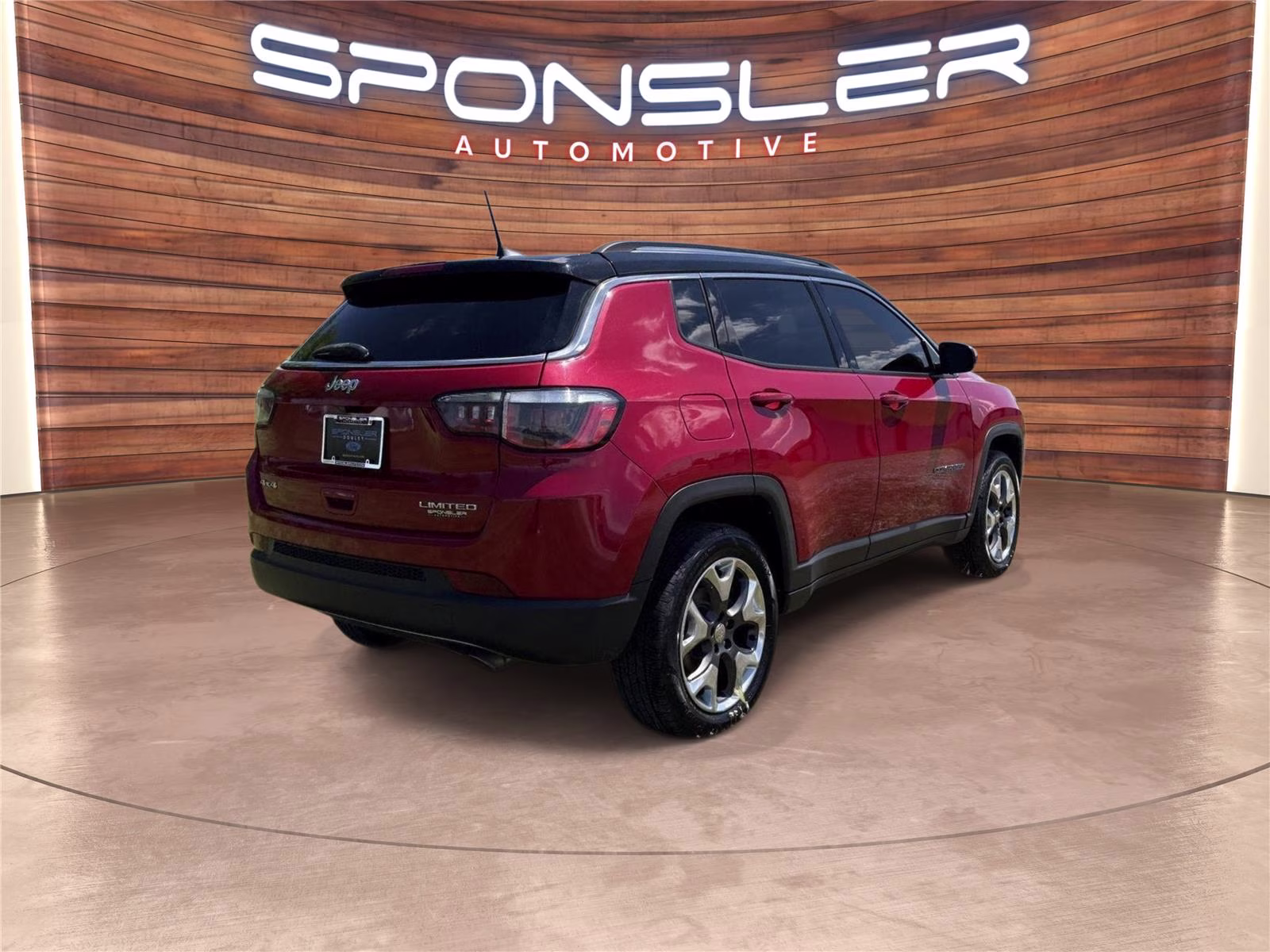 2019 Redline Pearlcoat Jeep Compass Limited 4X4 SUV
