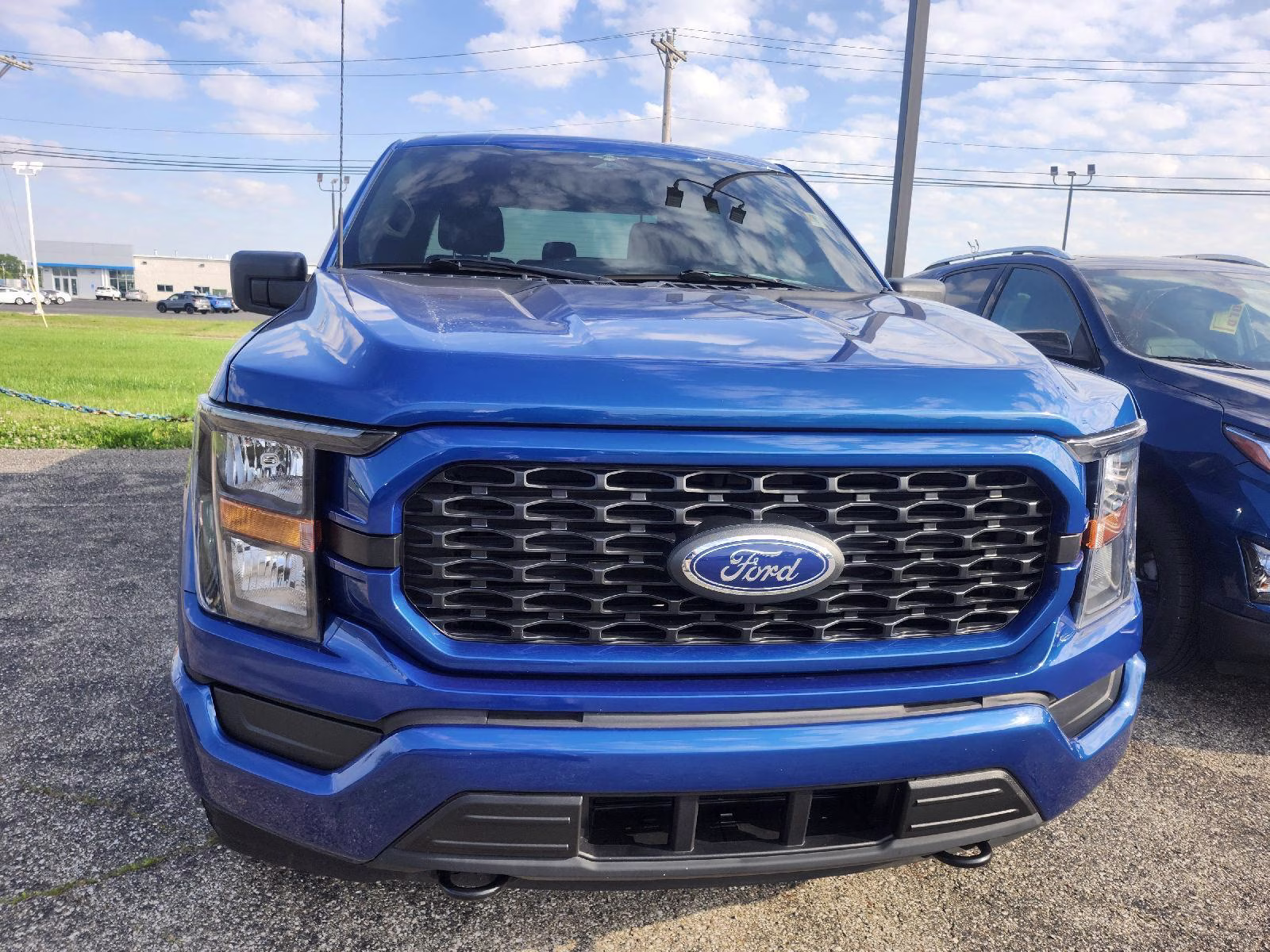 2023 Atlas Blue Ford F-150 XL 4X4 Truck