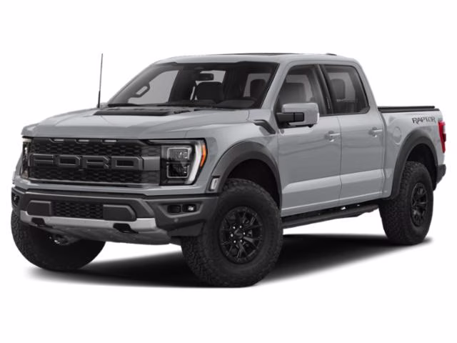 2023 Iconic Silver Ford F-150 Raptor 4X4 Truck