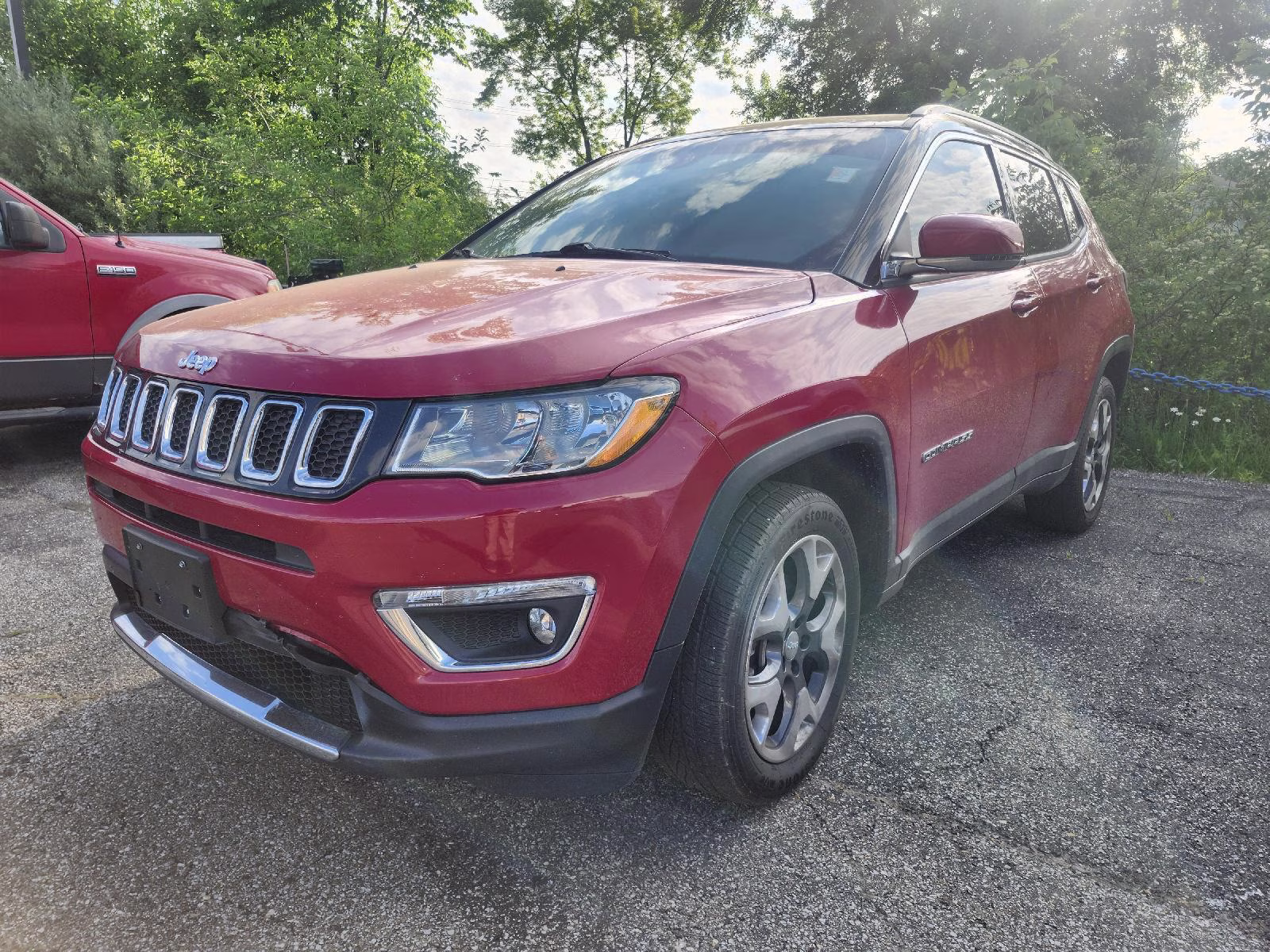 2019 Redline Pearlcoat Jeep Compass Limited 4X4 SUV