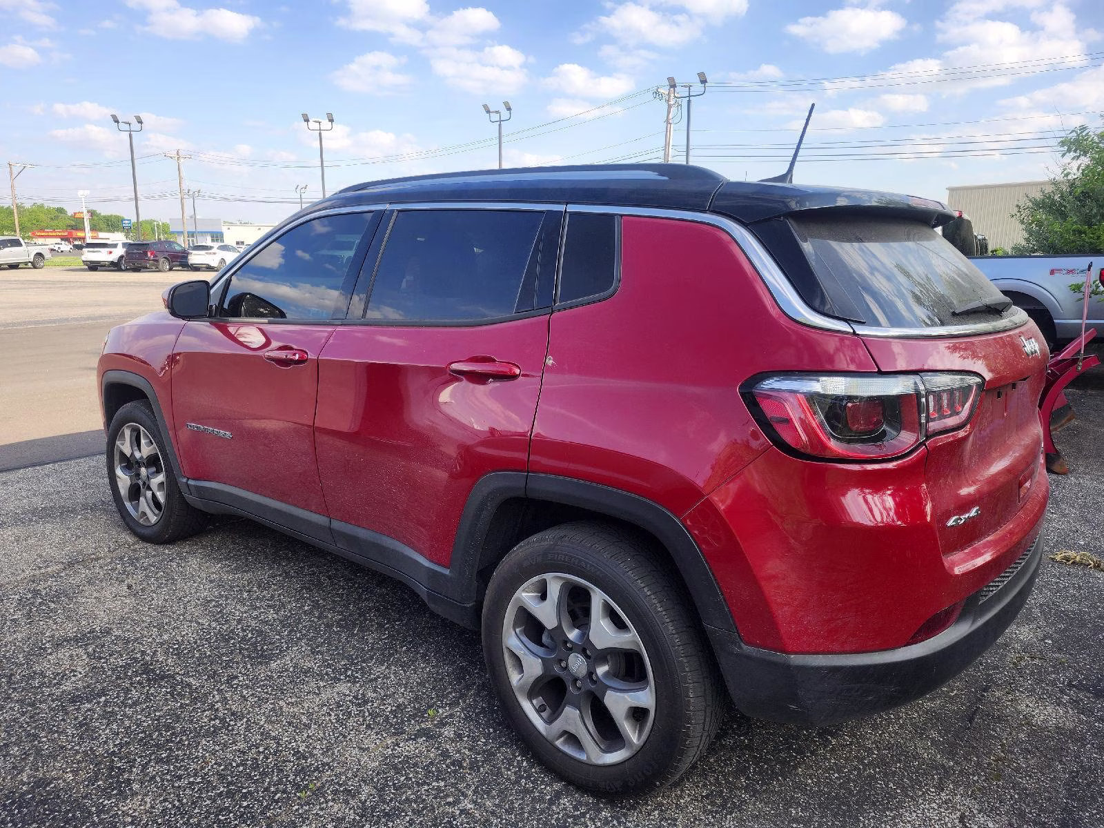 2019 Redline Pearlcoat Jeep Compass Limited 4X4 SUV