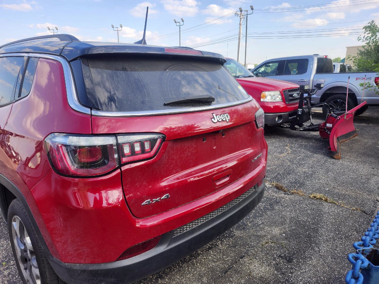 2019 Redline Pearlcoat Jeep Compass Limited 4X4 SUV