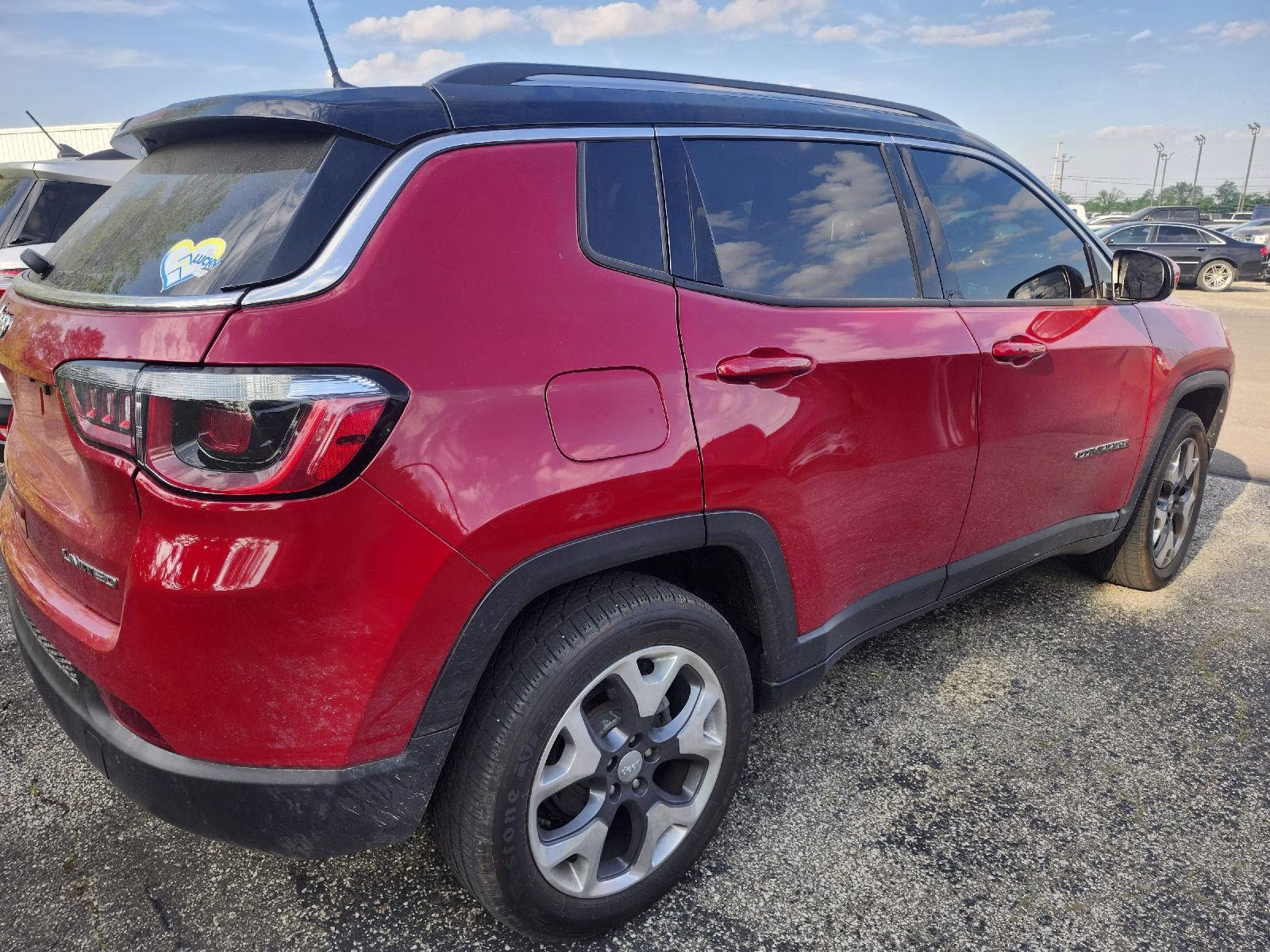 2019 Redline Pearlcoat Jeep Compass Limited 4X4 SUV