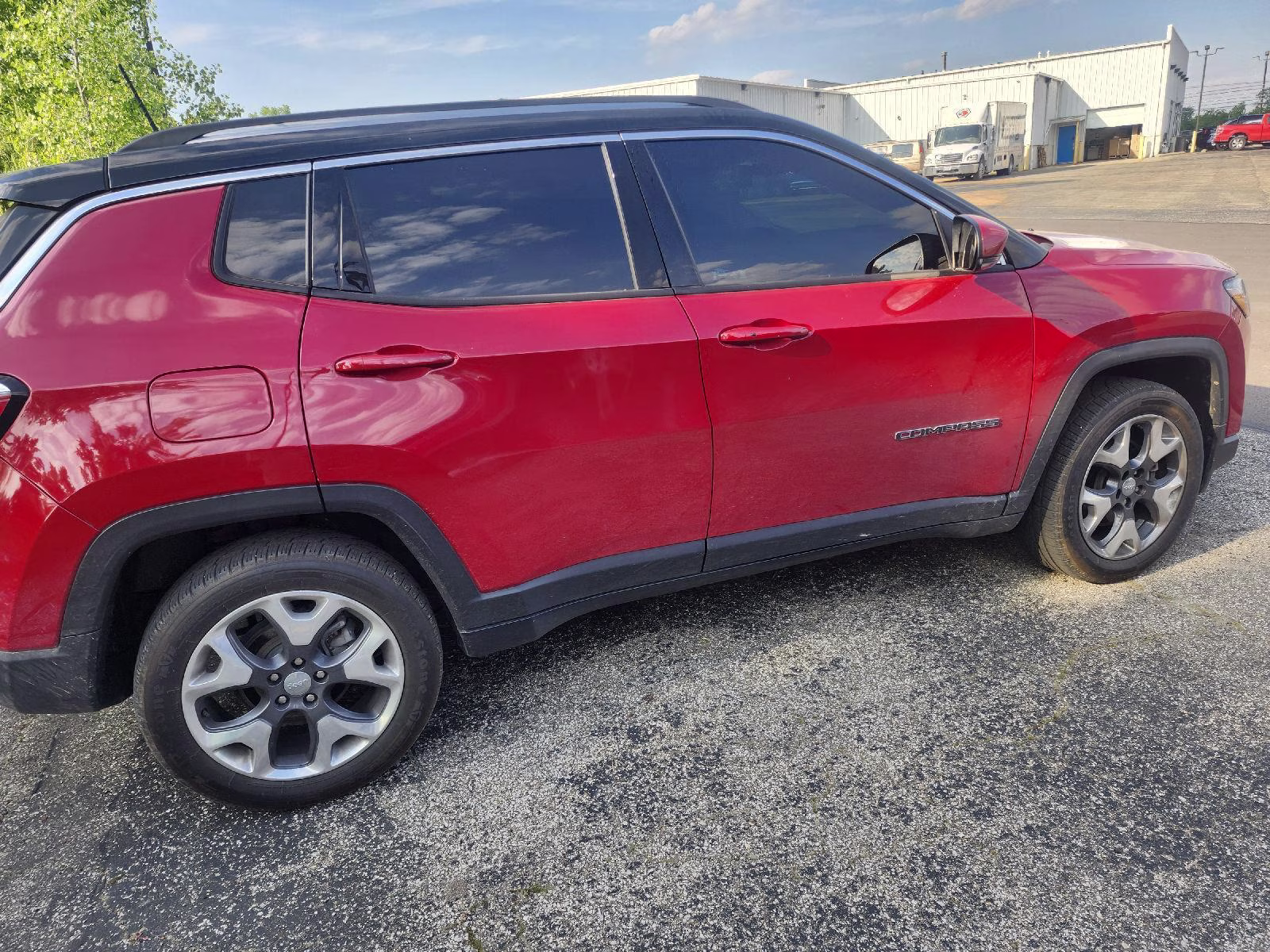 2019 Redline Pearlcoat Jeep Compass Limited 4X4 SUV