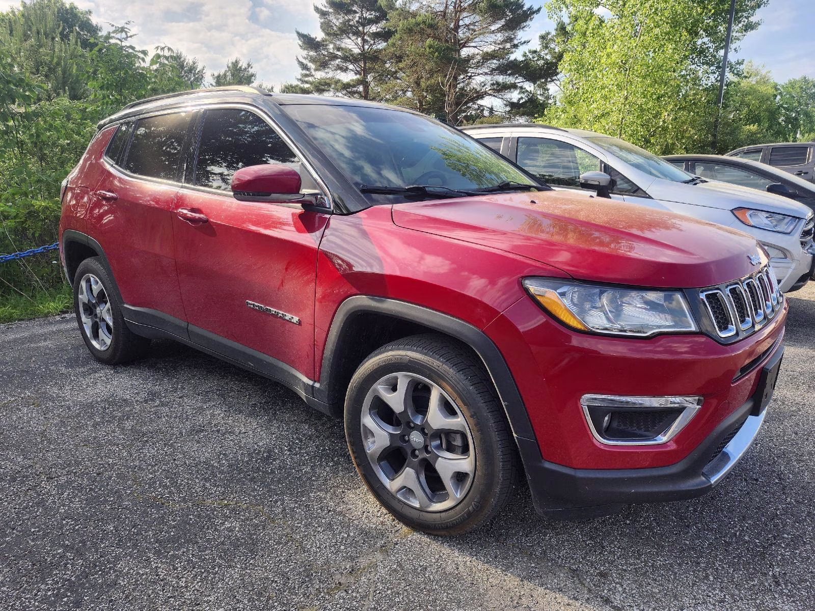 2019 Redline Pearlcoat Jeep Compass Limited 4X4 SUV