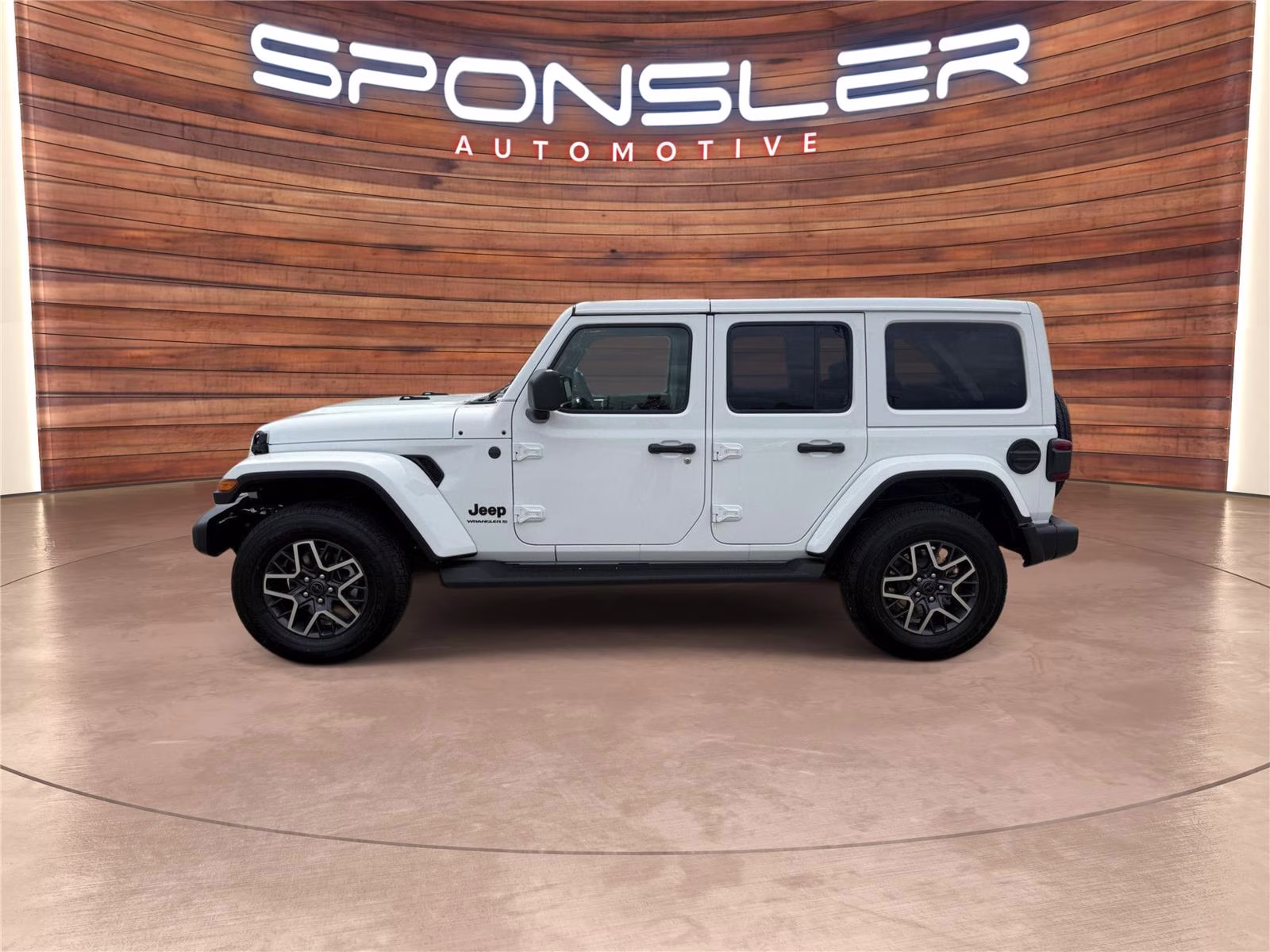 2026 Bright White Clearcoat Jeep Wrangler Sahara 4X4 4-door