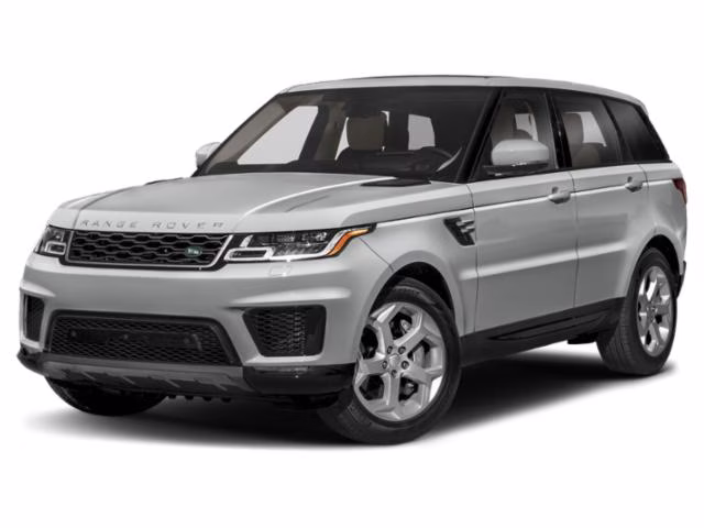 2020 Indus Silver Metallic Land Rover Range Rover Sport HSE AWD SUV