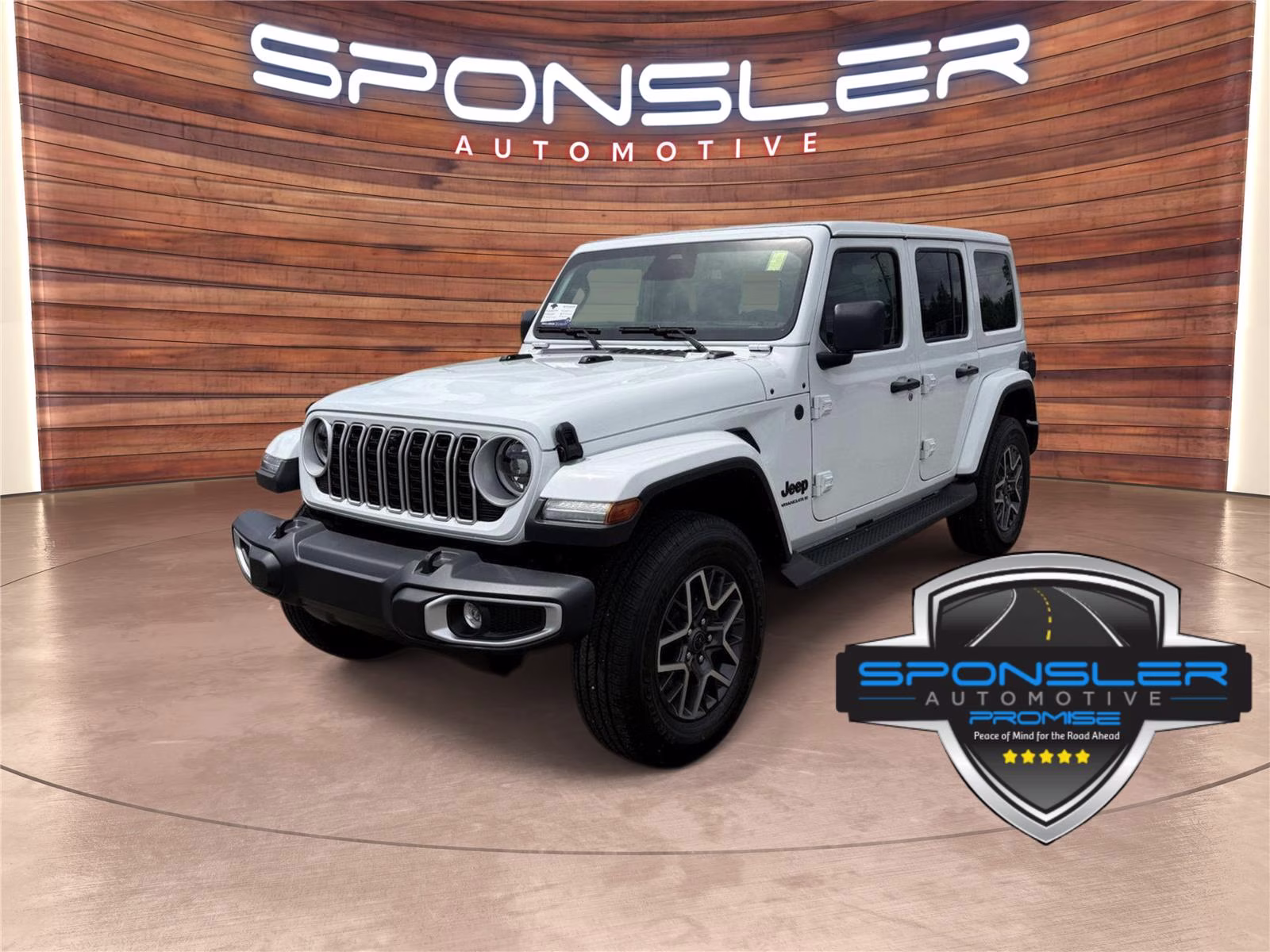 2026 Bright White Clearcoat Jeep Wrangler Sahara 4X4 4-door