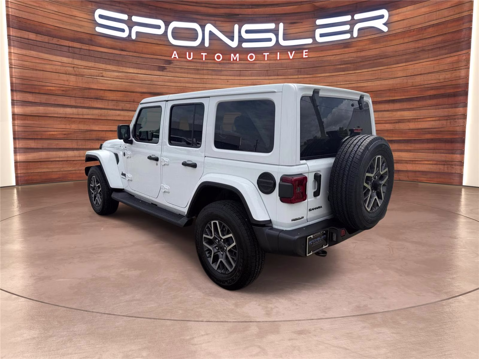 2026 Bright White Clearcoat Jeep Wrangler Sahara 4X4 4-door