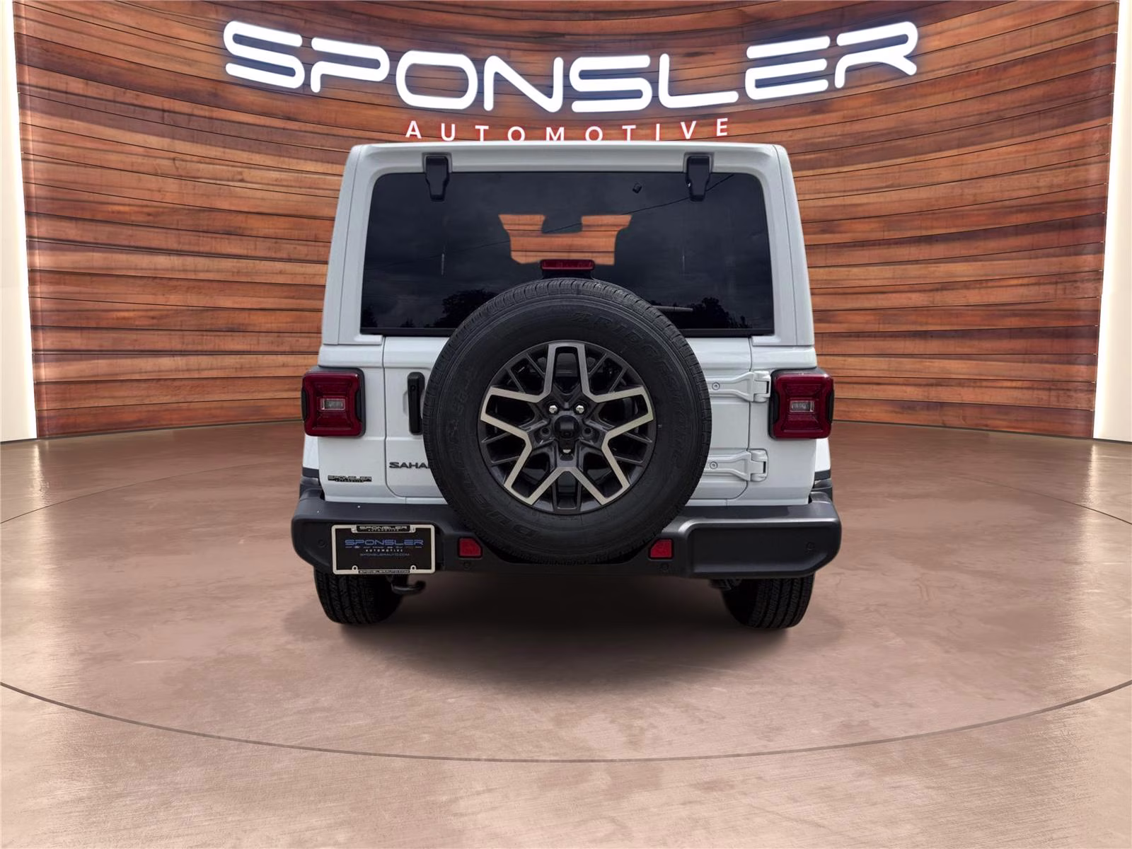 2026 Bright White Clearcoat Jeep Wrangler Sahara 4X4 4-door