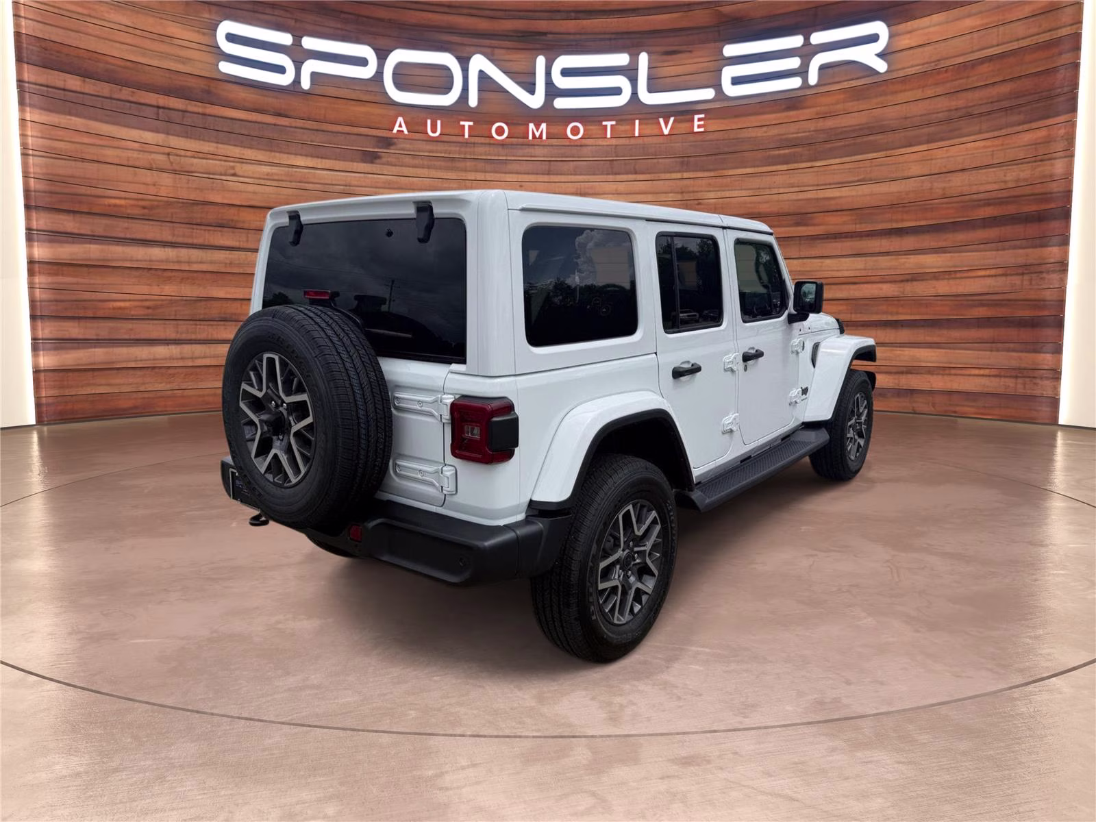 2026 Bright White Clearcoat Jeep Wrangler Sahara 4X4 4-door