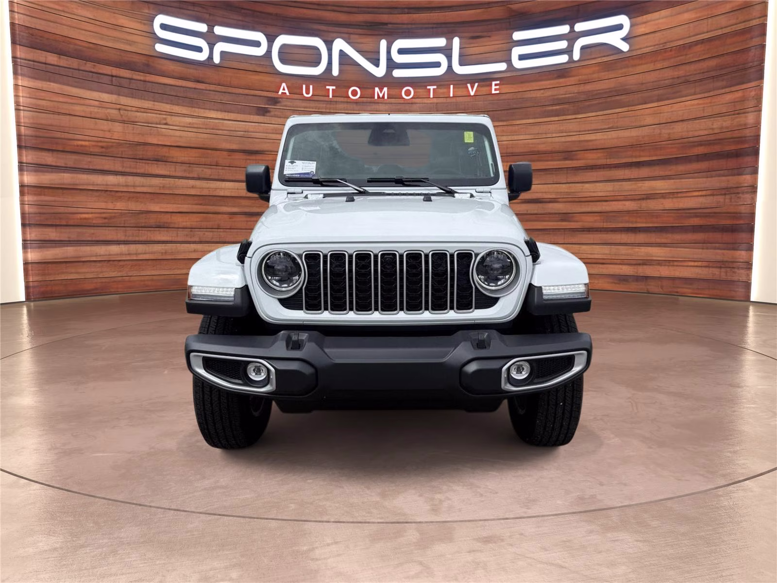 2026 Bright White Clearcoat Jeep Wrangler Sahara 4X4 4-door