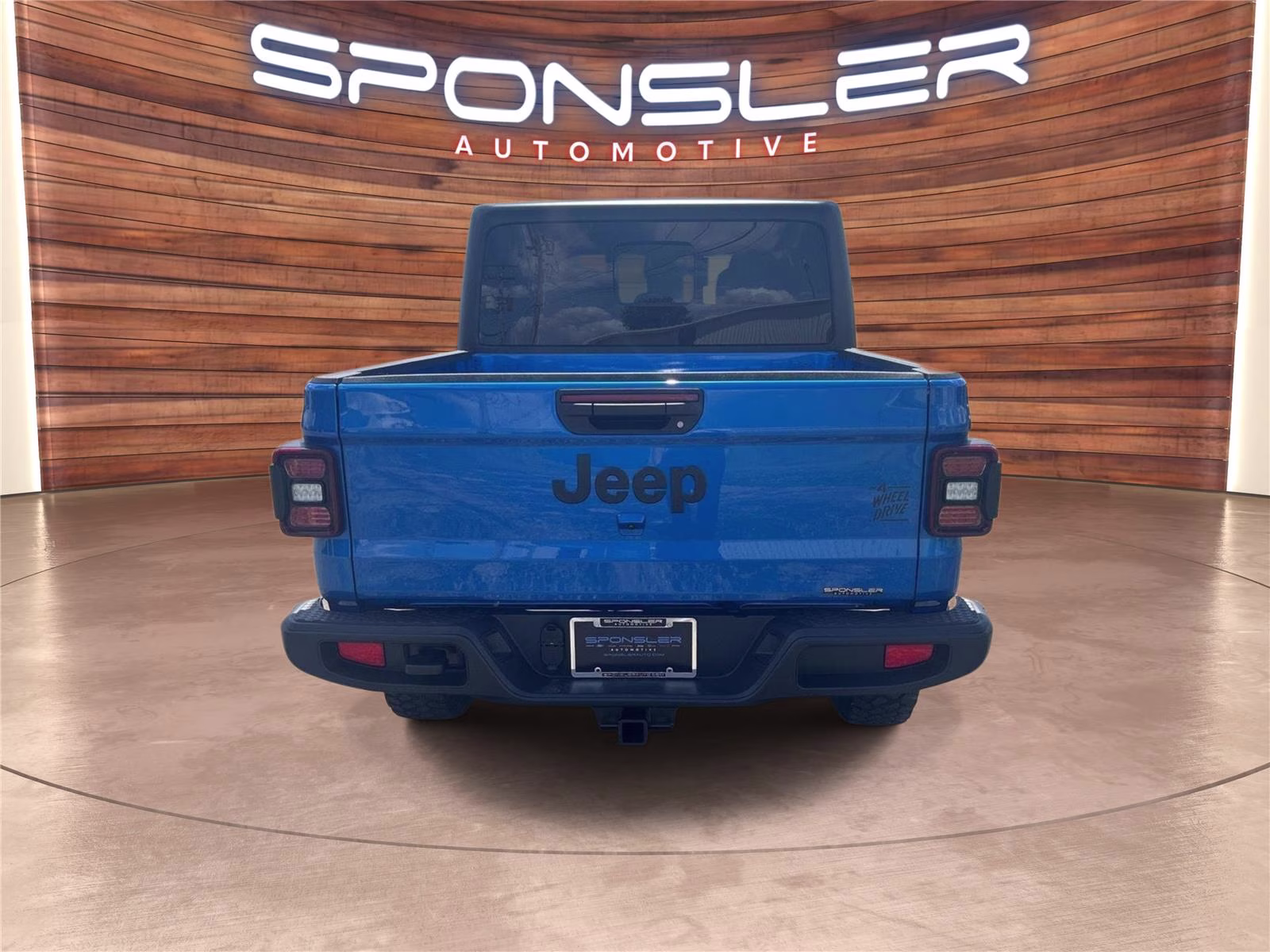 2026 Hydro Blue Pearlcoat Jeep Gladiator Willys 4X4 Truck