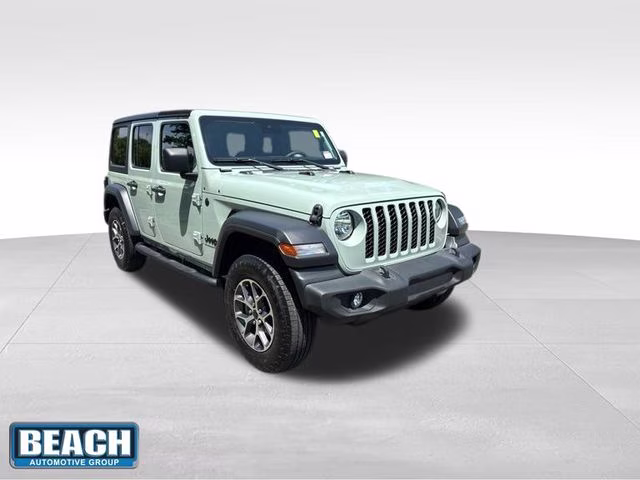 2024 Earl Clearcoat Jeep Wrangler Sport S 4X4 SUV