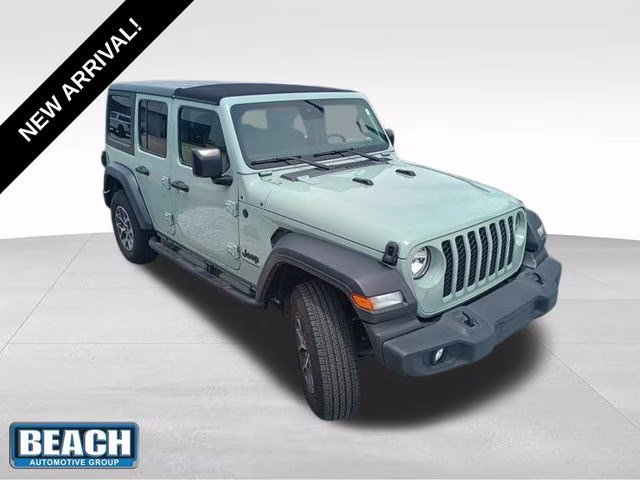2024 Earl Clearcoat Jeep Wrangler Sport S 4X4 SUV