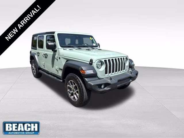 2024 Earl Clearcoat Jeep Wrangler Sport S 4X4 SUV