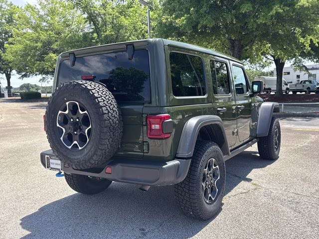 2023 Sarge Green Clearcoat Jeep Wrangler 4xe Rubicon 4X4 Convertible