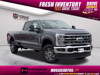 2026 Gray Metallic Ford Super Duty F-350 SRW Lariat 4X4 Truck