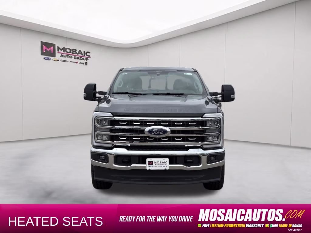 2026 Gray Metallic Ford Super Duty F-350 SRW Lariat 4X4 Truck
