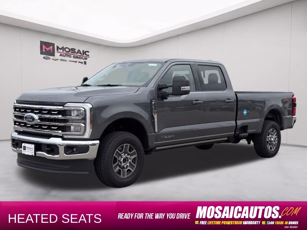 2026 Gray Metallic Ford Super Duty F-350 SRW Lariat 4X4 Truck