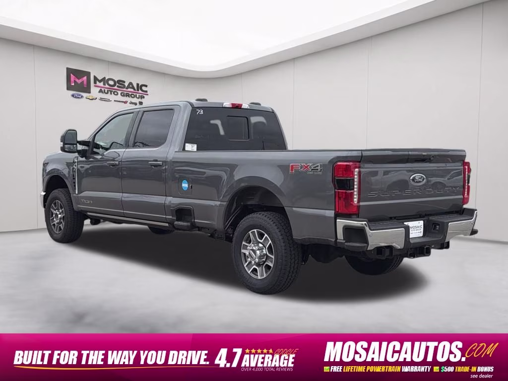 2026 Gray Metallic Ford Super Duty F-350 SRW Lariat 4X4 Truck