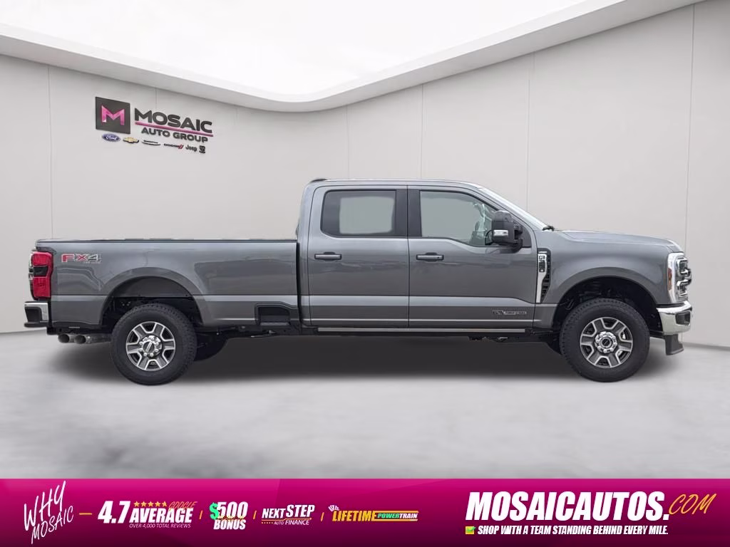 2026 Gray Metallic Ford Super Duty F-350 SRW Lariat 4X4 Truck