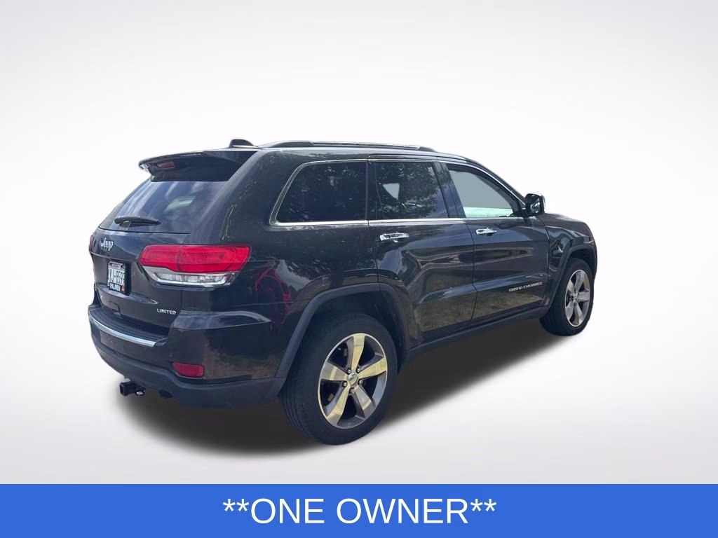 2014 Brilliant Black Crystal Pearlcoat Jeep Grand Cherokee Limited 4X4 SUV