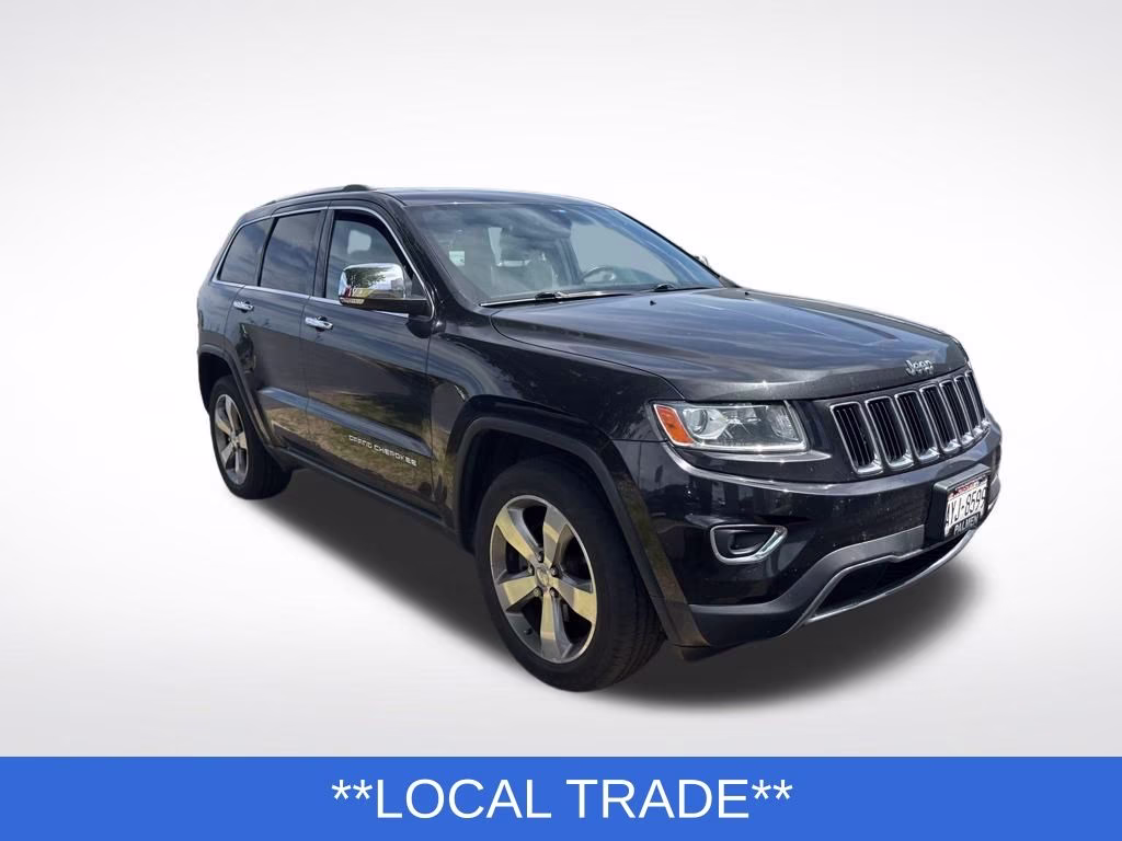 2014 Brilliant Black Crystal Pearlcoat Jeep Grand Cherokee Limited 4X4 SUV