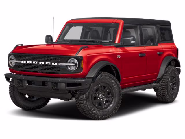 2024 HOT PEPPER RED ME Ford Bronco WILDTRAK 4X4 Van