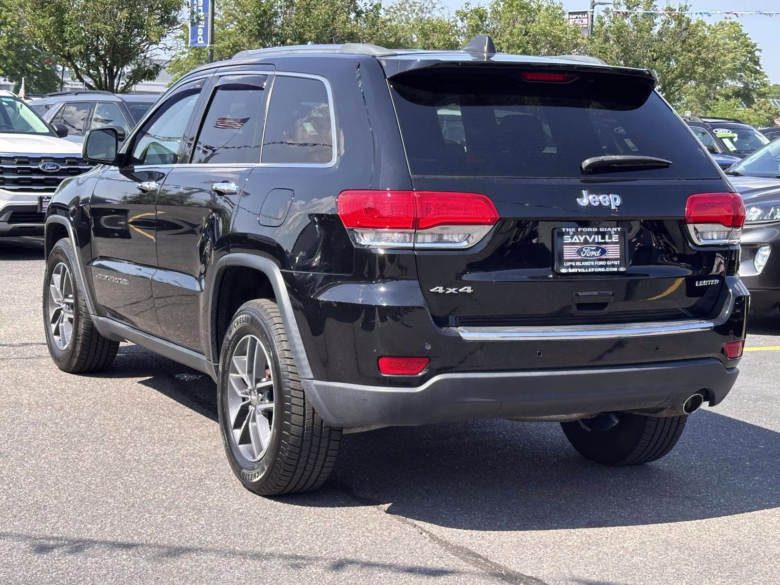 2018 Diamond Black Crystal Pearlcoat Jeep Grand Cherokee Limited 4x4 4X4 SUV