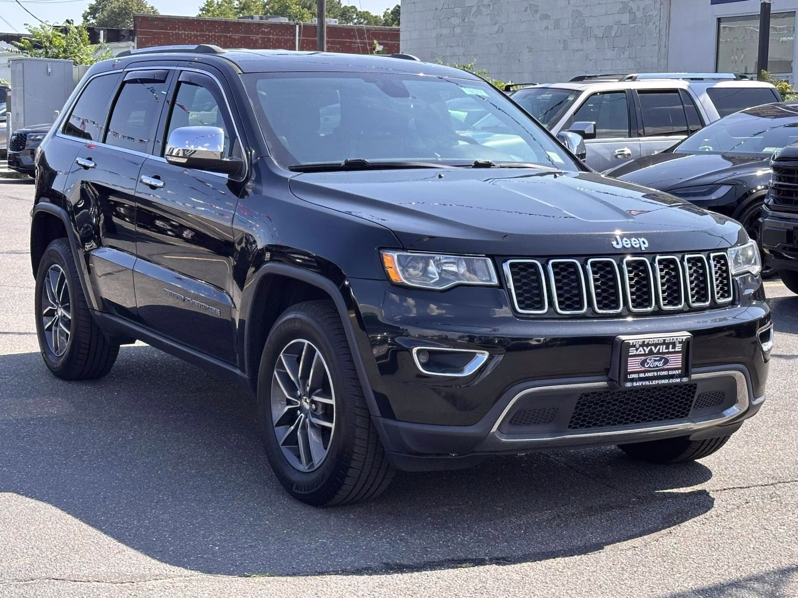 2018 Diamond Black Crystal Pearlcoat Jeep Grand Cherokee Limited 4x4 4X4 SUV