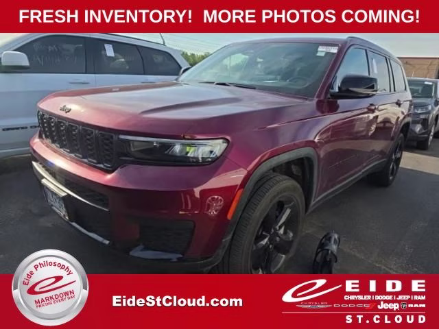 2023 Velvet Red Pearlcoat Jeep Grand Cherokee L Altitude 4X4 SUV