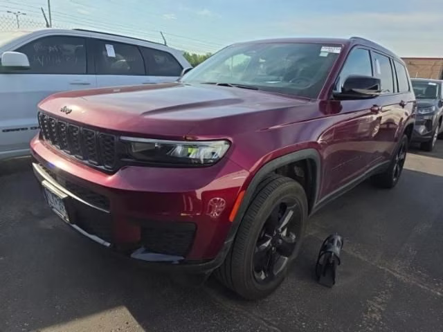 2023 Velvet Red Pearlcoat Jeep Grand Cherokee L Altitude 4X4 SUV