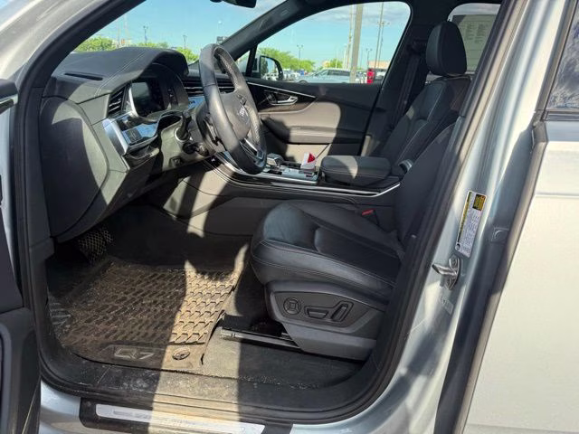 2025 Silver Audi Q7 45 Premium Plus AWD SUV