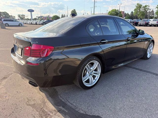 2014 Jet Black BMW 5 Series 550i xDrive AWD Sedan