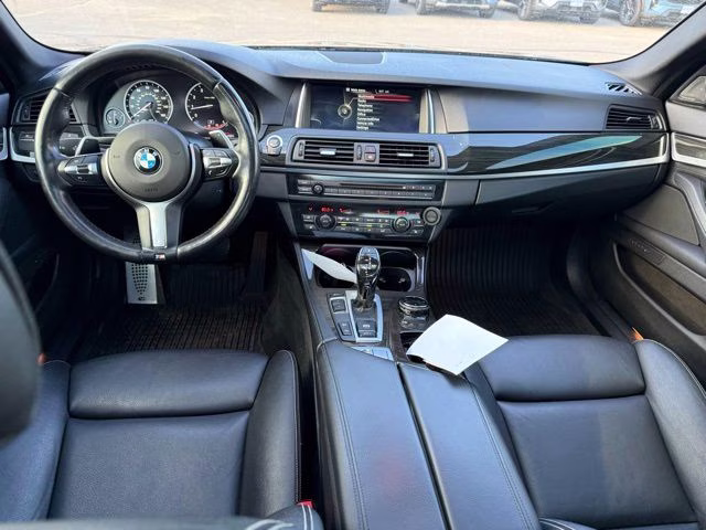 2014 Jet Black BMW 5 Series 550i xDrive AWD Sedan