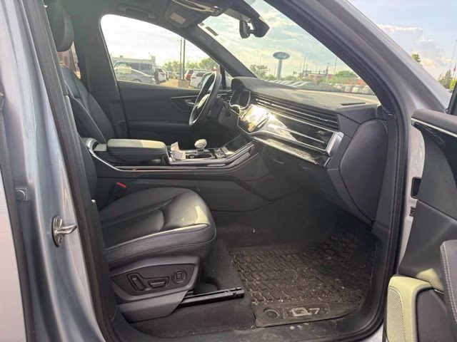 2025 Silver Audi Q7 45 Premium Plus AWD SUV