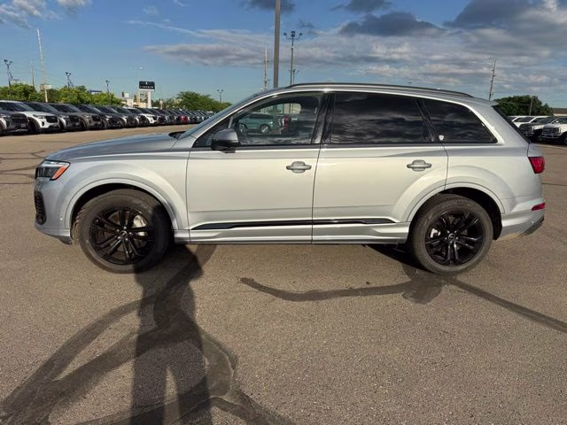 2025 Silver Audi Q7 45 Premium Plus AWD SUV