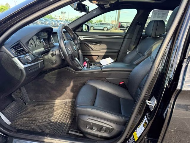 2014 Jet Black BMW 5 Series 550i xDrive AWD Sedan