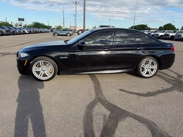 2014 Jet Black BMW 5 Series 550i xDrive AWD Sedan