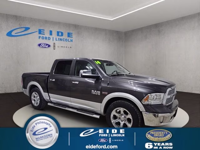 2014 Granite Crystal Metallic Clearcoat Ram 1500 Laramie 4X4 Truck