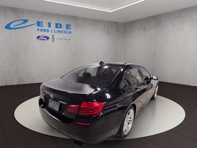 2014 Jet Black BMW 5 Series 550i xDrive AWD Sedan