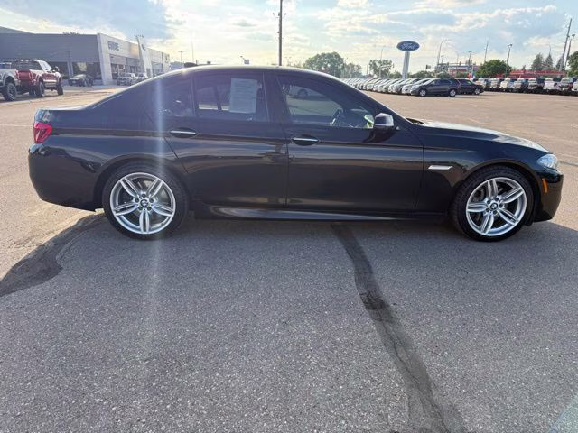 2014 Jet Black BMW 5 Series 550i xDrive AWD Sedan